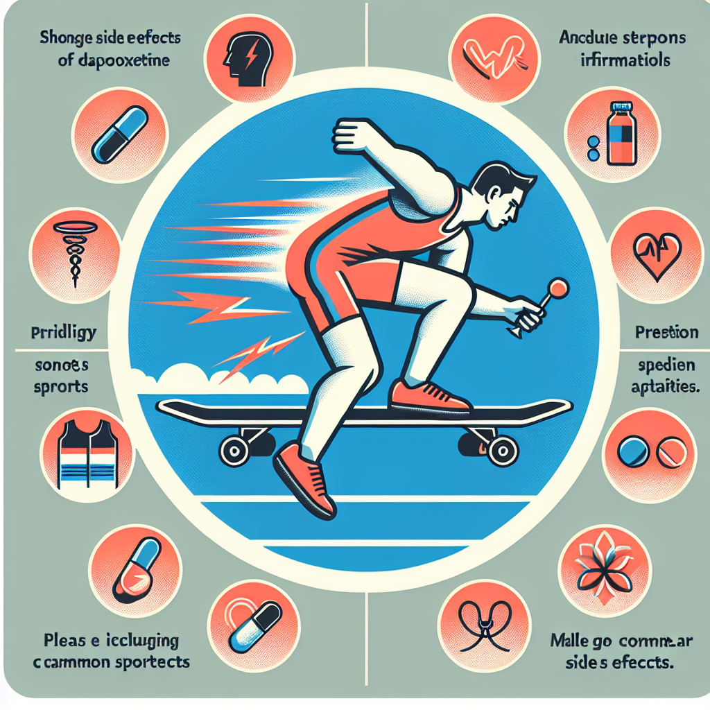 Gli effetti collaterali della Dapoxetine (Priligy) nell'ambito dello sport