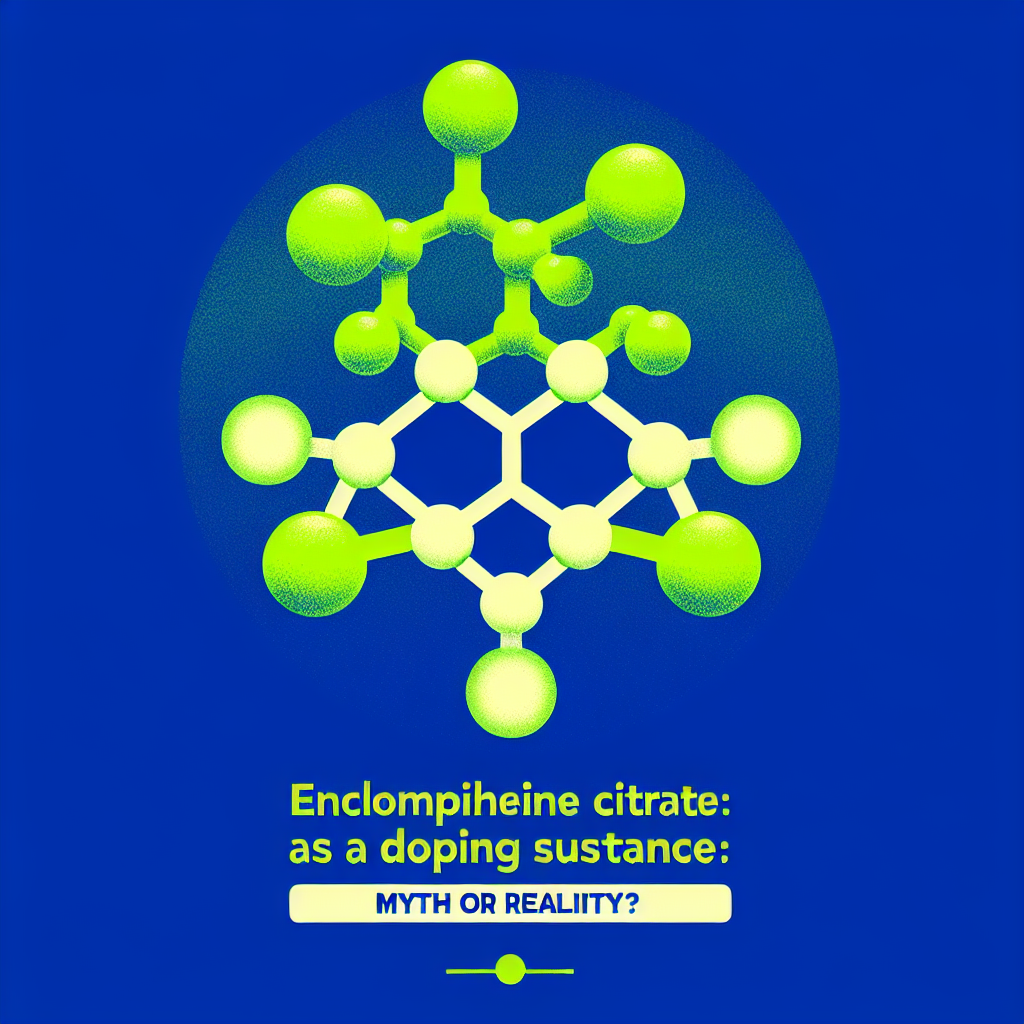 L'Enclomifene citrato come sostanza doping: mito o realtà?