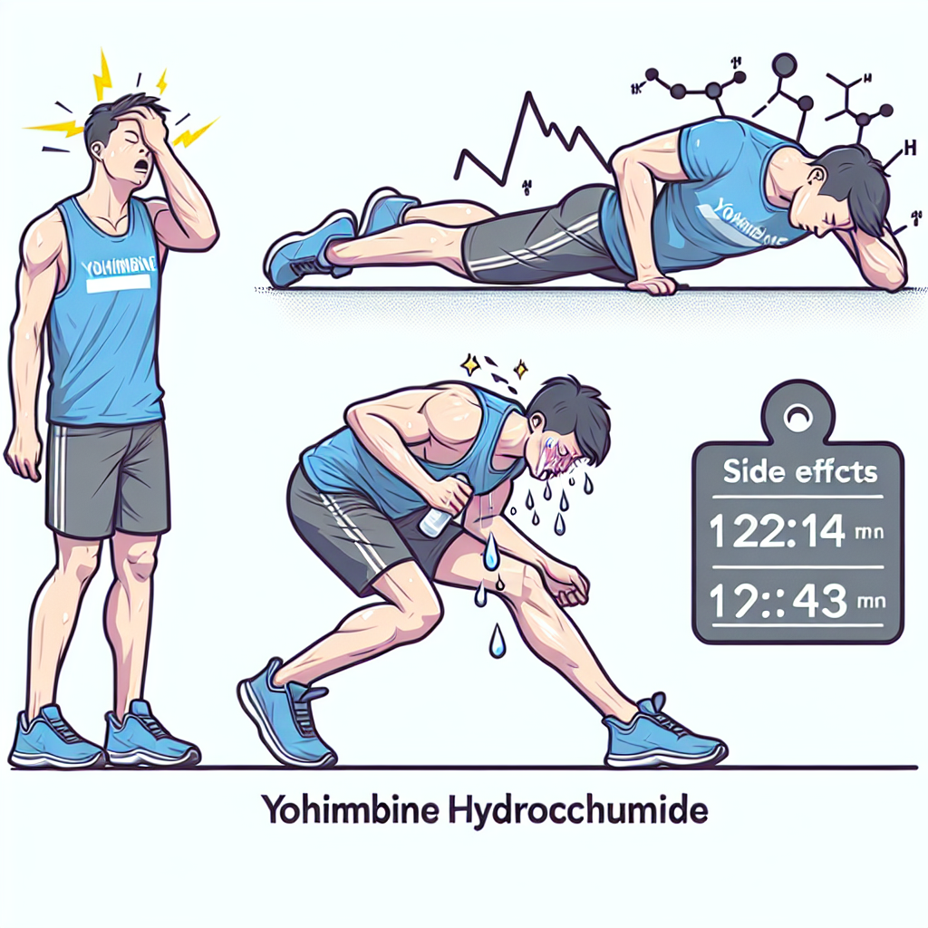 Gli effetti collaterali della Yohimbina cloridrato nell'ambito sportivo