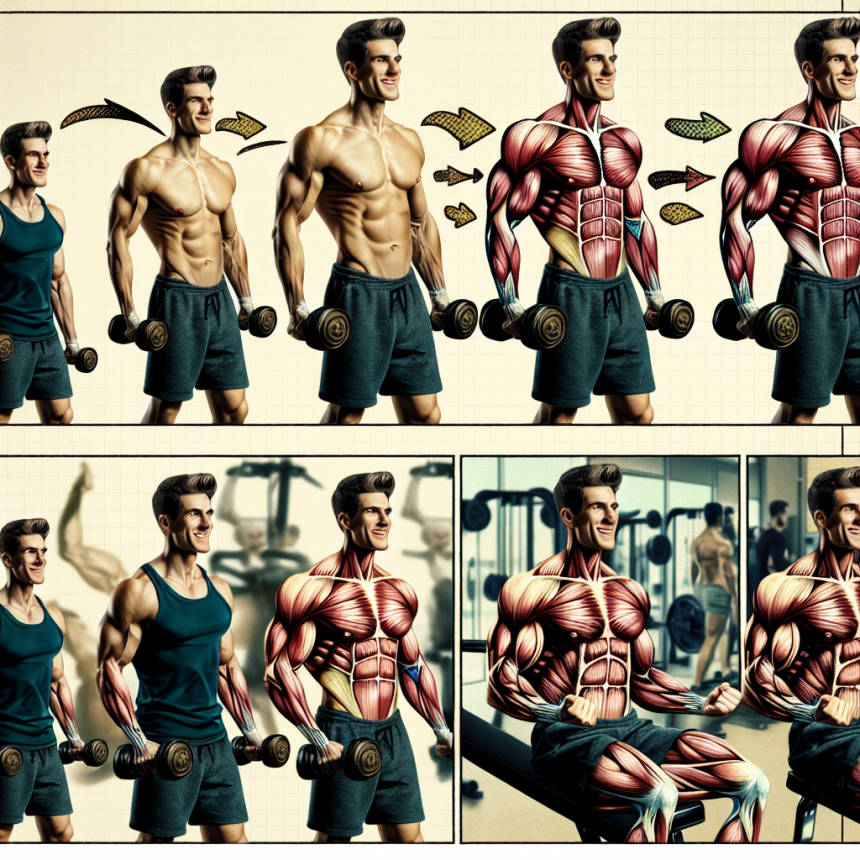 Gli effetti del testosterone cipionato sull'ipertrofia muscolare