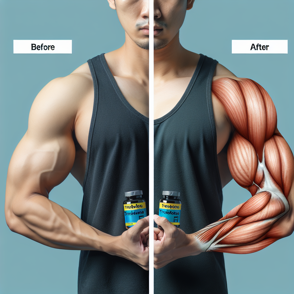 Gli effetti del Trenbolone acetato sull'incremento della massa muscolare