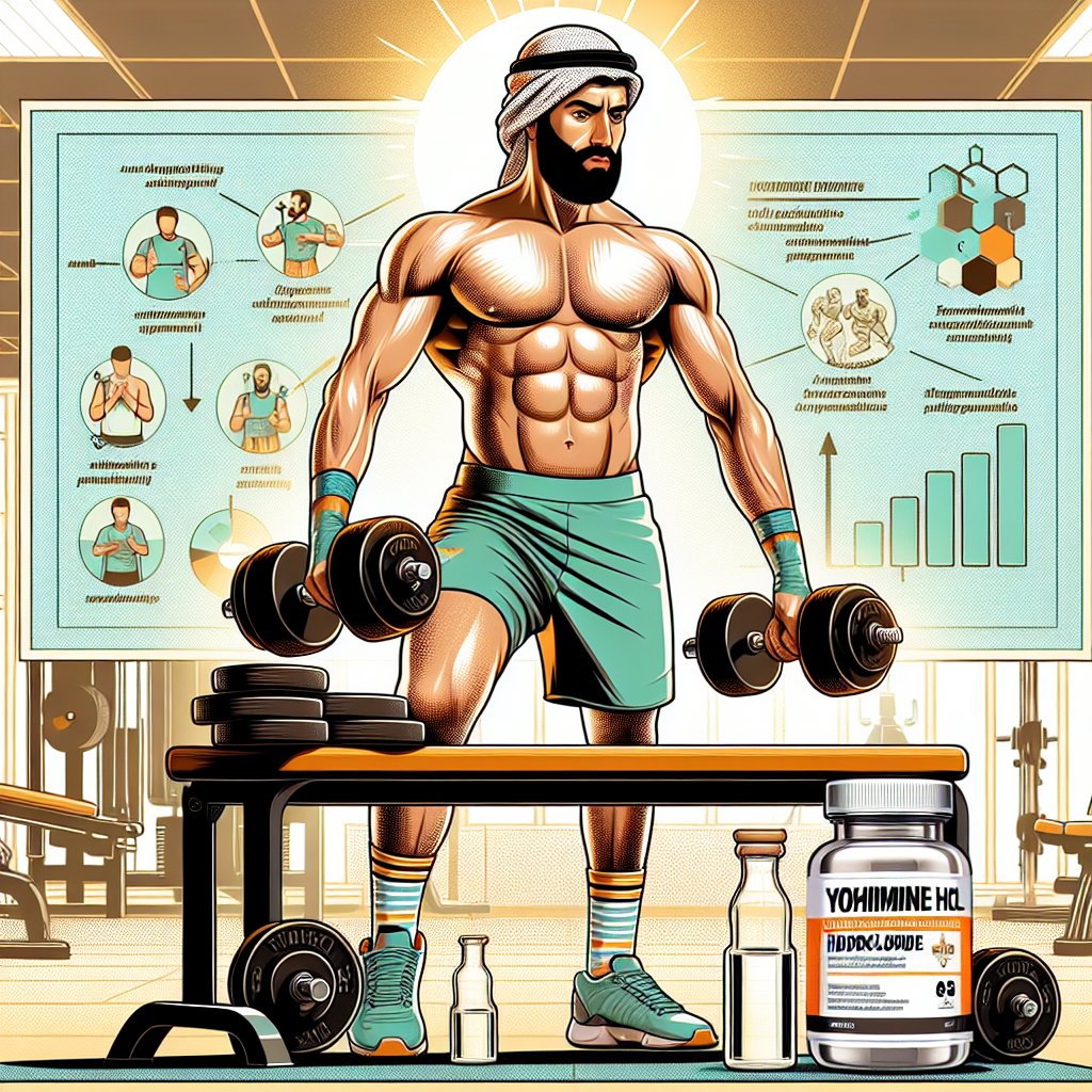 La yohimbina cloridrato come ergogenico nello sport