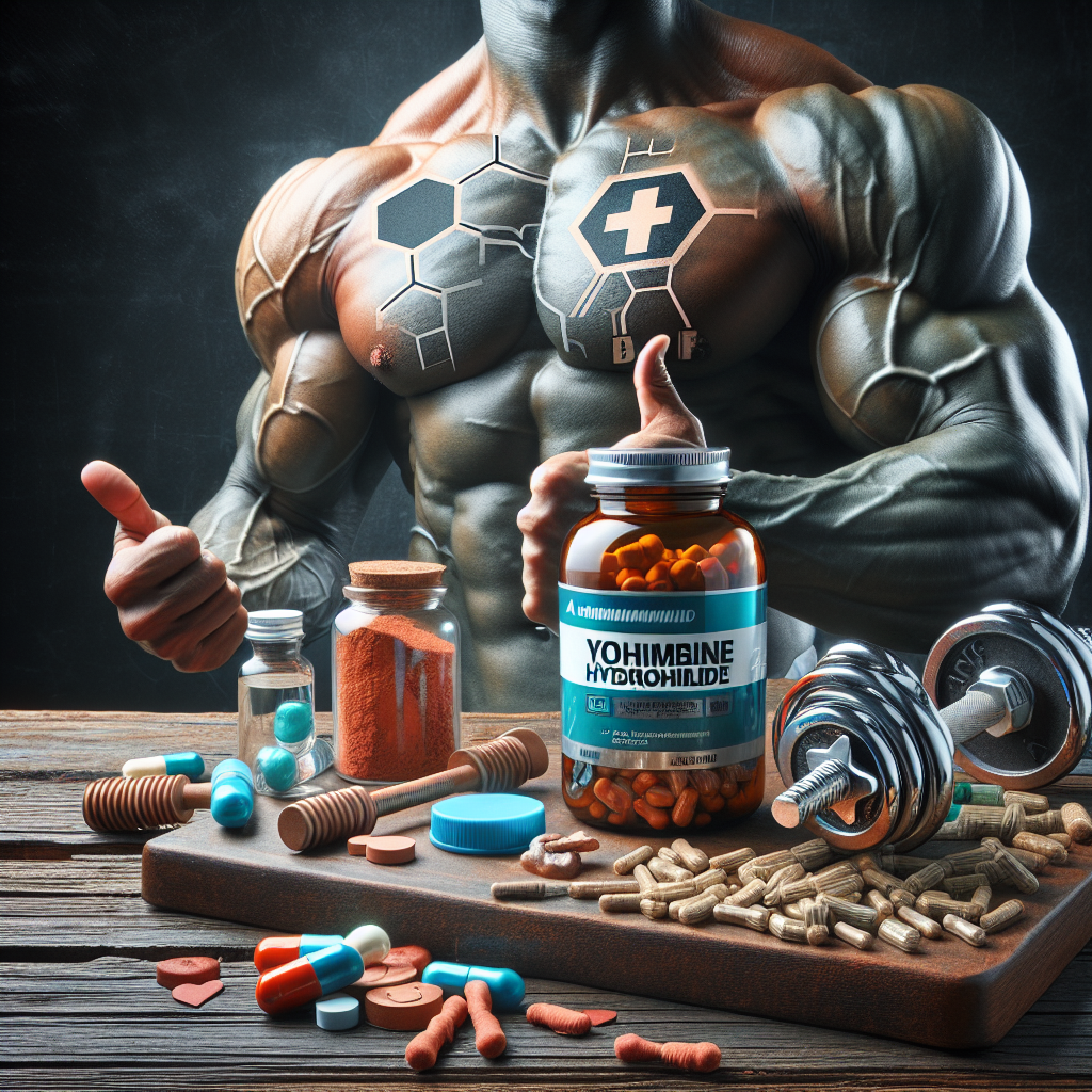 La yohimbina cloridrato: un potente brucia-grassi per gli sportivi