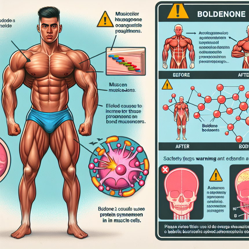 Il ruolo della Boldenone nella costruzione muscolare degli atleti